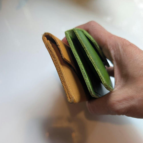adorable little wallet in apple green - customer review photo