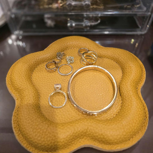 Cute Floral Trinket Tray in Sunshine - customer review photo