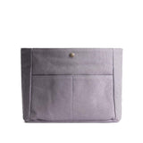 Gray Classic Medium | Medium canvas bag insert for organization