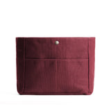 Maroon Classic Medium | Medium canvas bag insert for organization