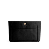 Black Classic Small | Small canvas bag insert for organization