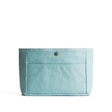 Dusty Blue Classic Small | Small canvas bag insert for organization