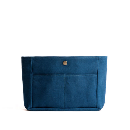 Naples Blue*Classic*Medium | Medium canvas bag insert for organization