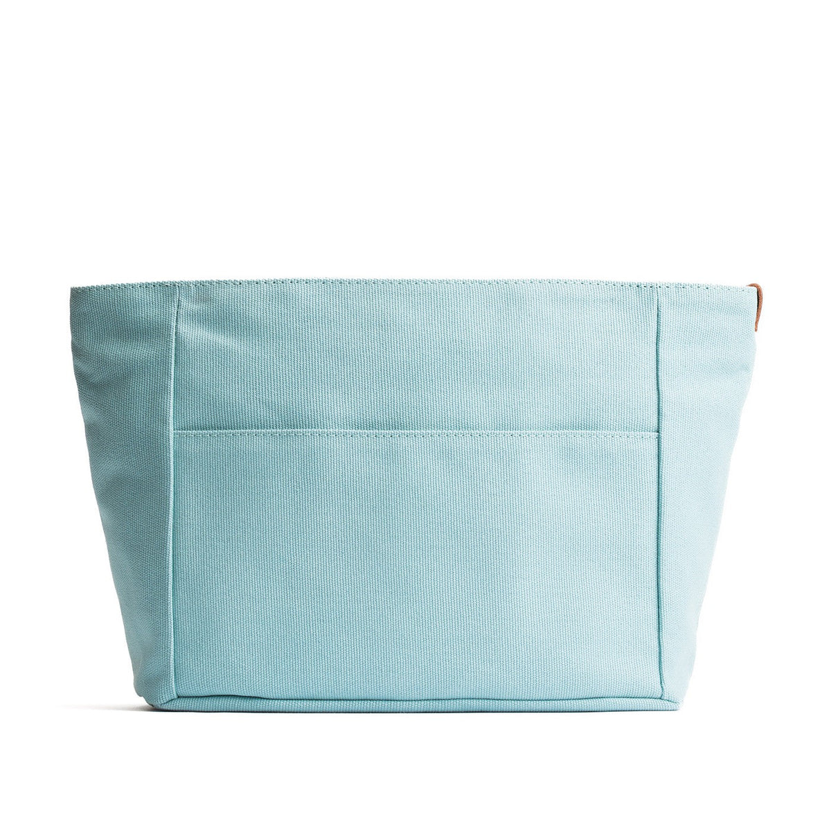 Dusty Blue*Zipper*Medium | Medium canvas bag insert for organization