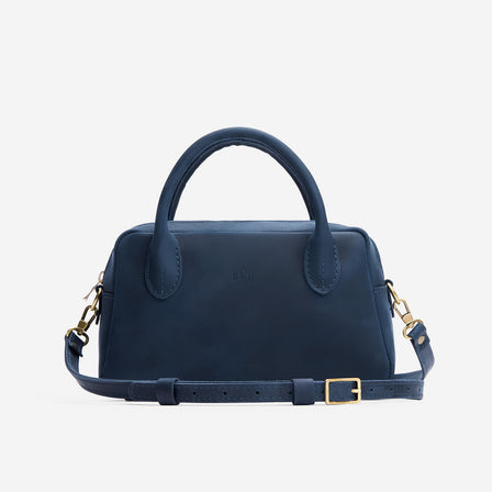 Deep Water*Small | Bowler styled bag with a crossbody strap