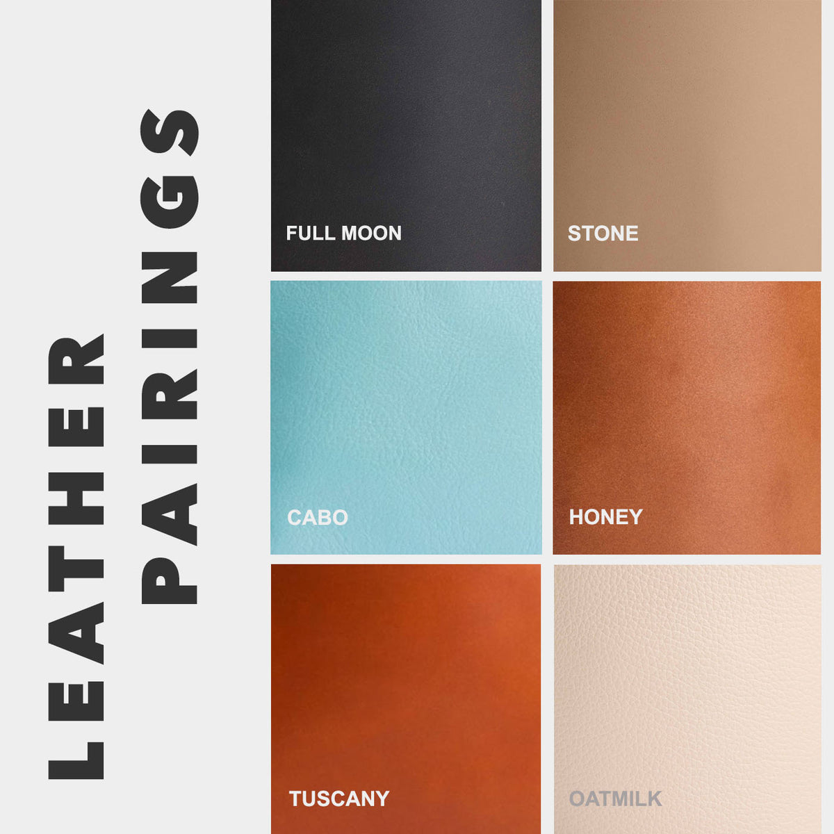 Driftwood | Leather pairing information