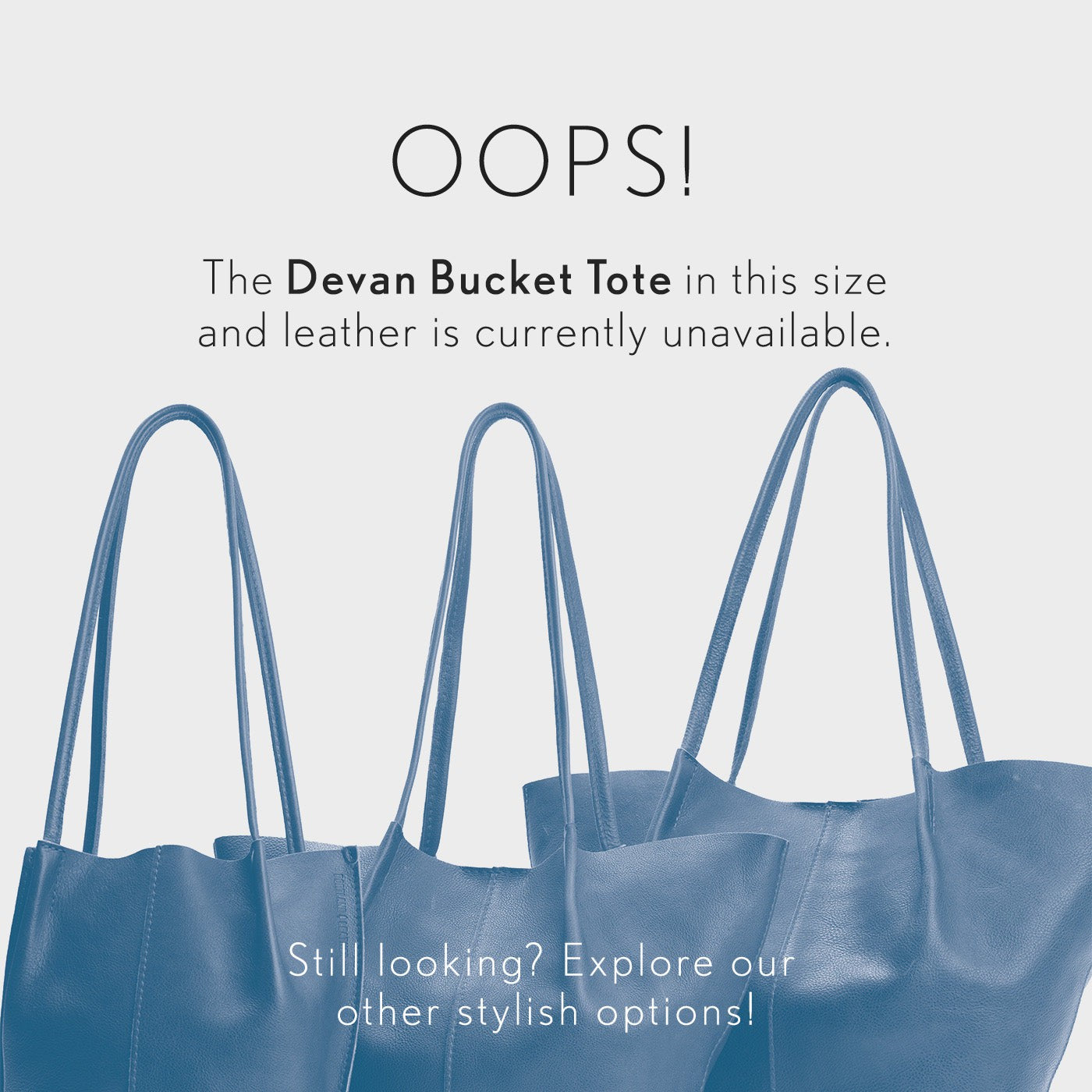 Deep Water*Classic | Out of stock notice