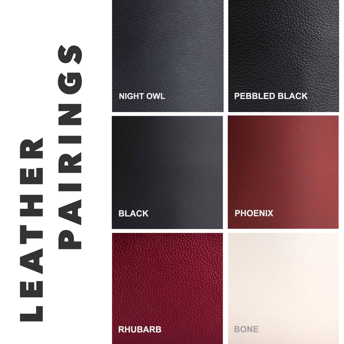 Shadow Flame | Leather pairing information