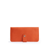 Koi | Leather wallet with snap closed