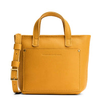 Sunshine | Petite crossbody tote bag with zipper closure and front pocket