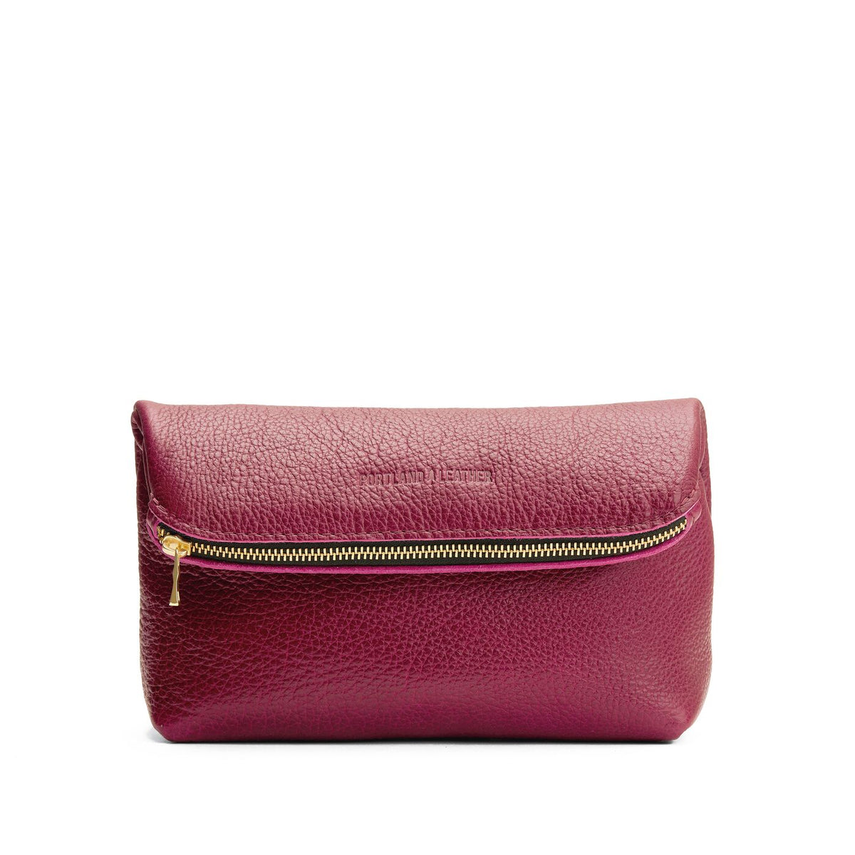 Orchid | Closed folded zipper pouch