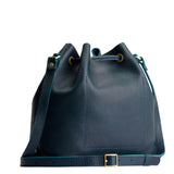 Boreal Large | Slouchy crossbody bag with leather drawstring closure