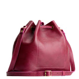 Orchid Large | Slouchy crossbody bag with leather drawstring closure