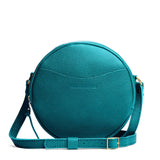 Aquarius Large | Circle shaped crossbody bag with top zipper