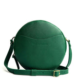Bacalar Large | Circle shaped crossbody bag with top zipper