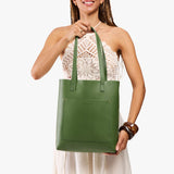 Cactus Classic | Medium Tote with dual shoulder straps and crossbody strap