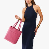 Wild Rose Classic | Medium Tote with dual shoulder straps and crossbody strap