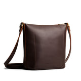 Grizzly | Rectangular side bag with curved front pocket and metal tree shaped badge