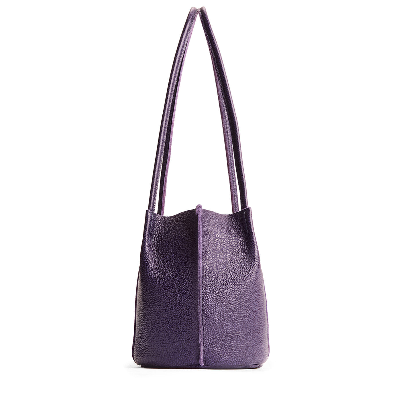 Empire*Classic | Petite bucket shaped tote bag with matching leather handles