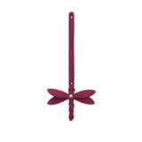 Superbloom | Dragonfly shaped leather charm tassel