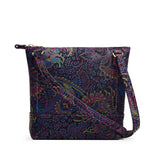 Carnival | Small rectangular crossbody purse with top zipper and interior pocket