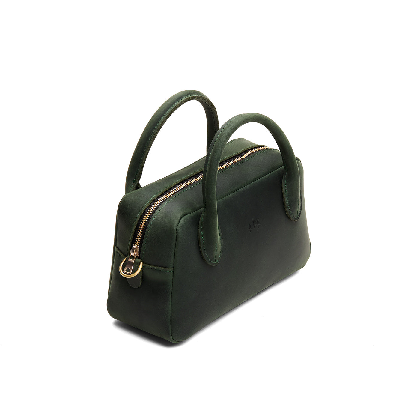 Evergreen*Large| Bowler styled bag with a crossbody strap