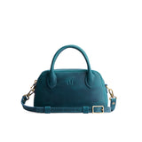 Westward Blue Small | Bowler styled bag with a crossbody strap