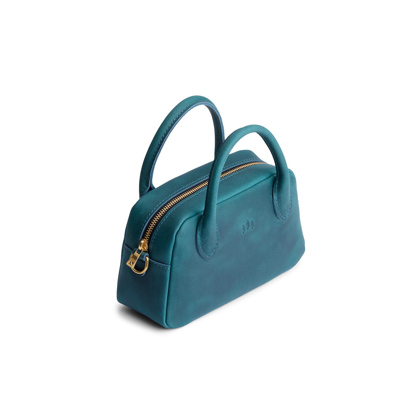Westward Blue*Small | Bowler styled bag with a crossbody strap
