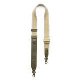 Aqua Lime | Adjustable fabric and leather strap