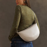 Bone Large | Half circle shaped sling bag