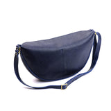 Cobalt Large | Half circle shaped sling bag