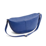 Molino Blue Large | Half circle shaped sling bag