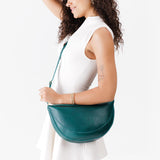 Sea Glass Large | Half circle shaped sling bag