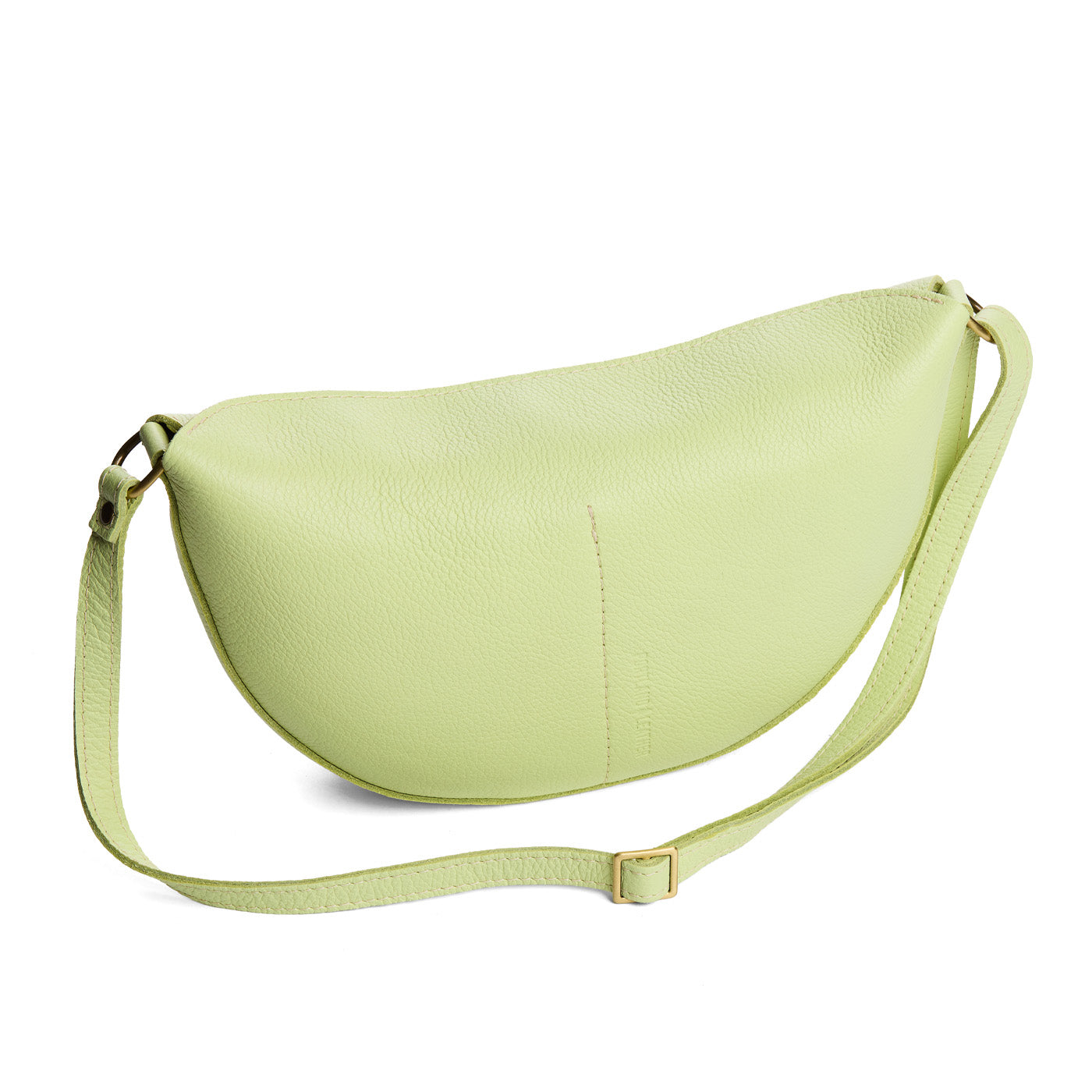 Shadow Lime*Large | Half circle shaped sling bag