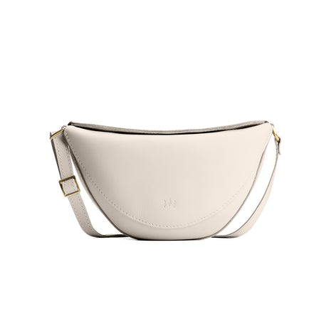 Bone*Large | Half circle shaped sling bag