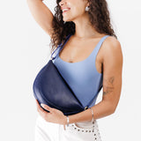 Cobalt Medium | Half circle shaped sling bag