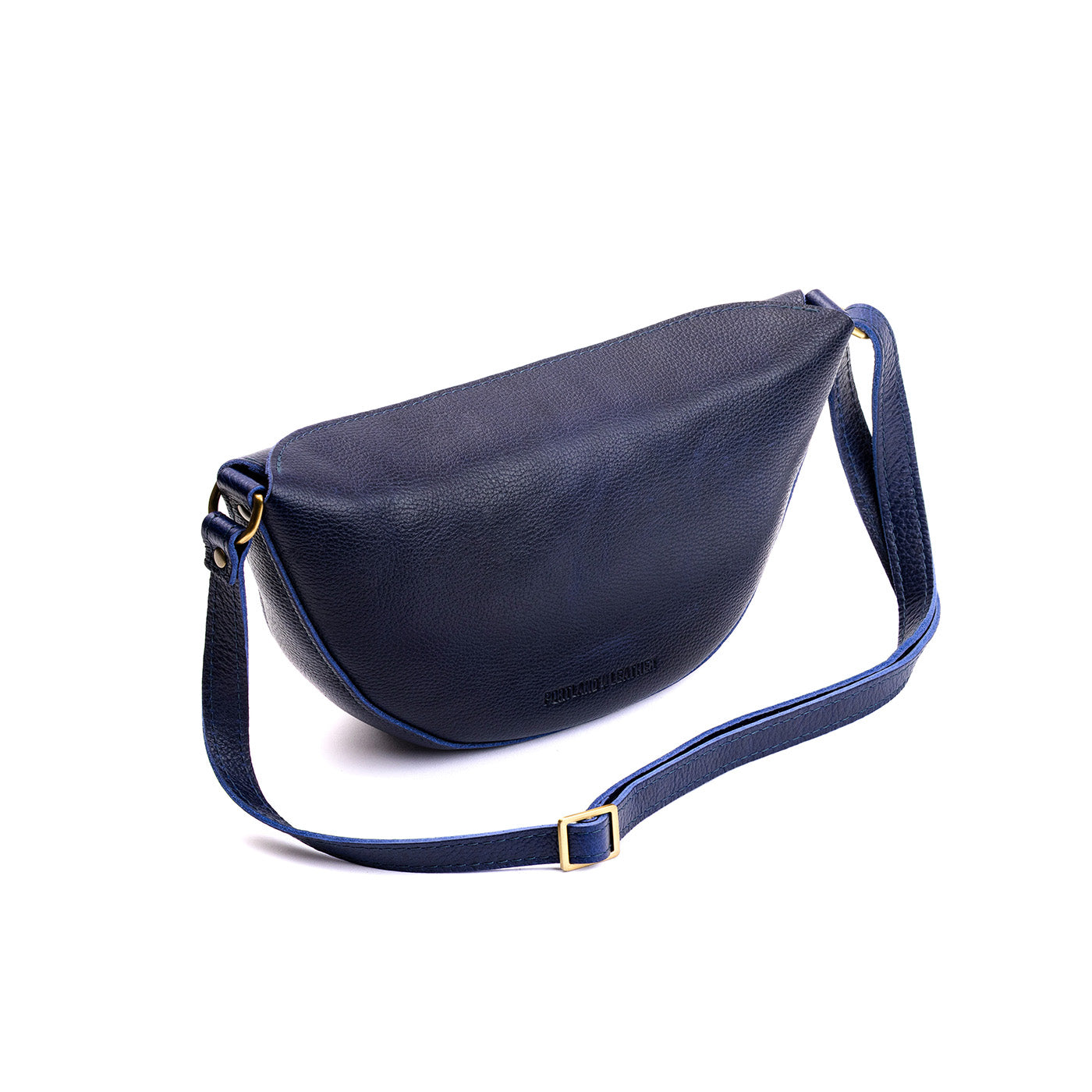 Cobalt*Medium | Half circle shaped sling bag