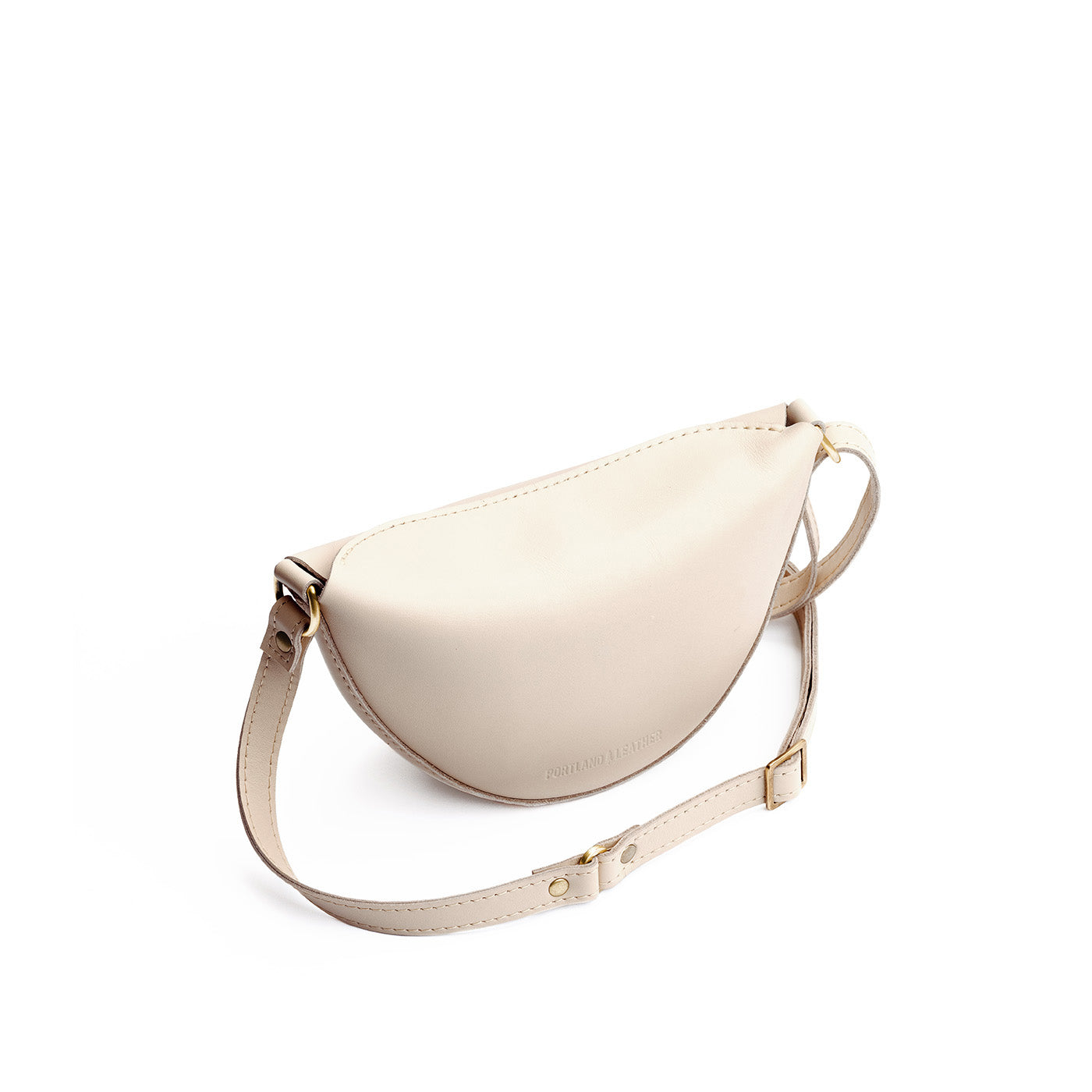 Bone*Small | Petite half circle shaped sling bag