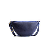 Cobalt Small | Petite half circle shaped sling bag