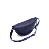 Cobalt Small | Petite half circle shaped sling bag
