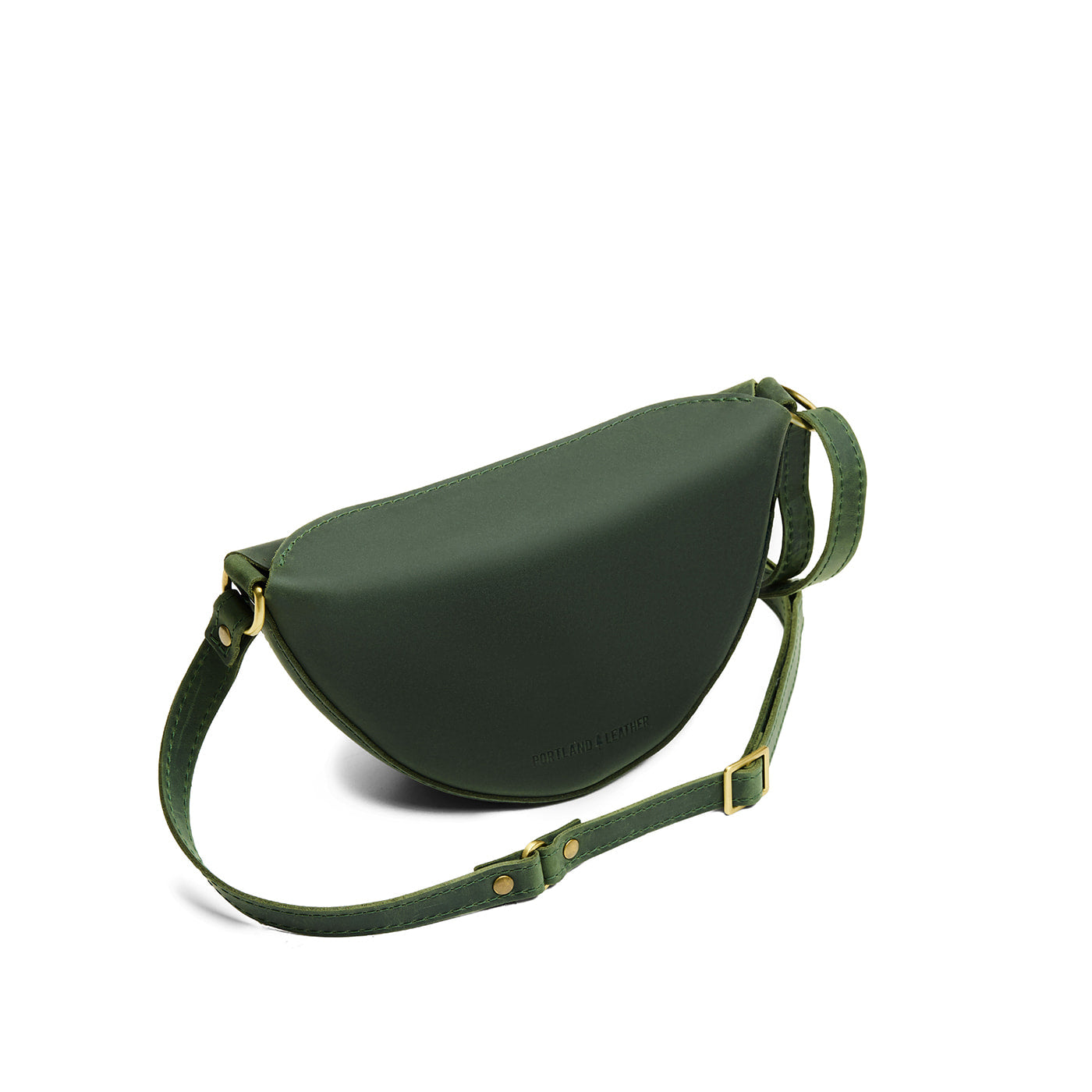 Evergreen*Small | Half circle shaped sling bag