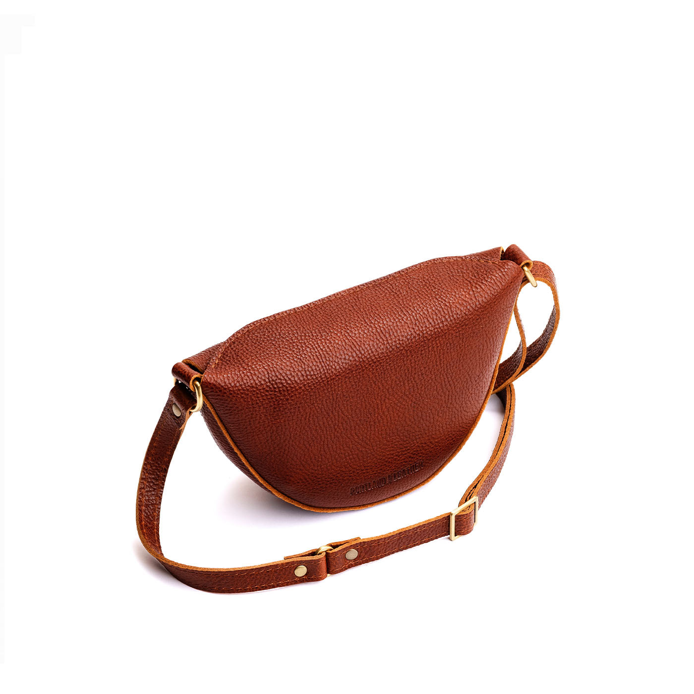 Nutmeg*Small | Petite half circle shaped sling bag
