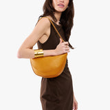 Sunshine Medium | Model wear half circle shaped sling bag