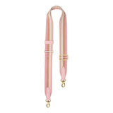 Neapolitan | Strap with stripe pattern and brass-toned hardware