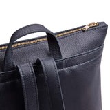 Night Owl | Rectangular slim leather backpack