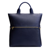 Cobalt Large | Convertible tote clutch crossbody with a front zipper pocket and top carry handles