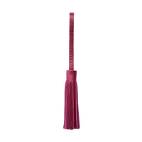 Orchid*Large | Fringed leather tassel with leather loop