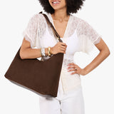 Stagecoach Large Classic | U-shaped shoulder bag with adjustable strap and fringe detail