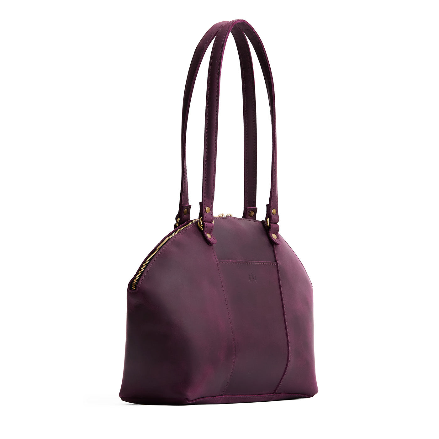 Larkspur*Large | A half circle crossbody bag with handles and removable crossbody strap 