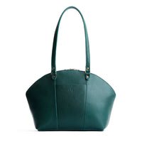 Sea Glass*Large | A half circle crossbody bag with handles and removable crossbody strap 